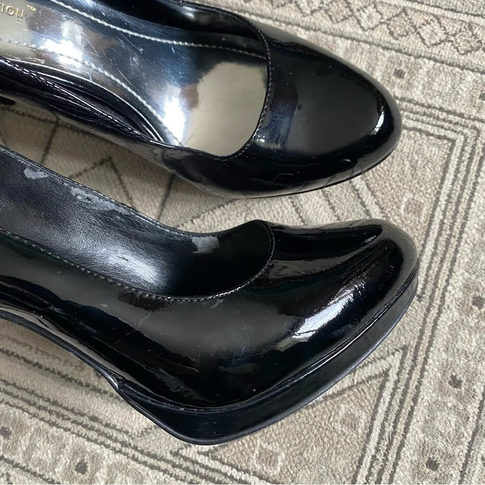 BCBGeneration Tina Black Platform Heels